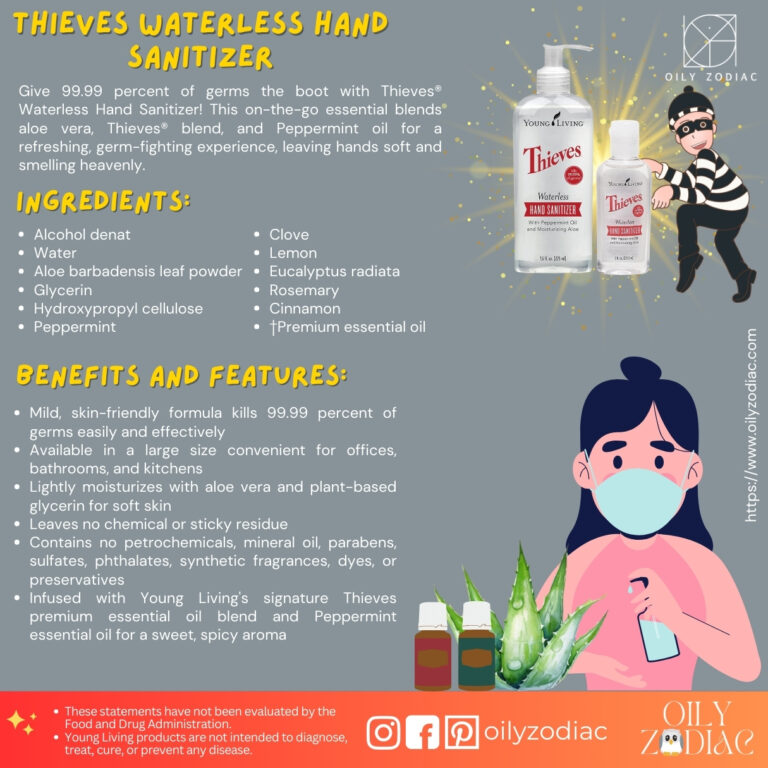 Thieves Waterless Hand Sanitizer EN 02