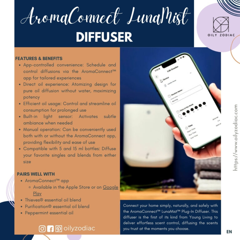 AromaConnect LunaMist Diffuser EN