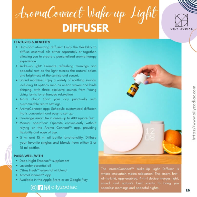 AromaConnect Wake-up Light Diffuser EN
