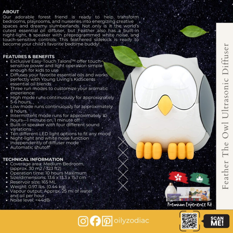 Feather the Owl Ultrasound Diffuser